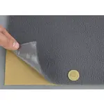 Карпет велюровий Lux темно-сірий для авто самоклейка, лист 150х100см Мініатюра 2