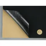 Карпет велюровий Standart чорний для авто самоклейка, лист 60х100см Мініатюра 3