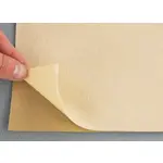 Карпет велюровий Lite бежевий для авто самоклейка, лист 50х100см Мініатюра 1