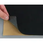 Карпет велюровий Lite чорний для авто самоклейка, лист 75х100см Мініатюра 4