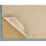 Карпет велюровий Standart кремовий для авто самоклейка, лист 85х100см Мініатюра 2