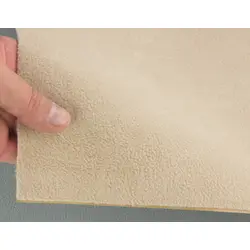 Карпет-самоклейка Standart велюровий кремовий, для авто, товщина 2мм, щільність 220г/м2, лист 56х100см