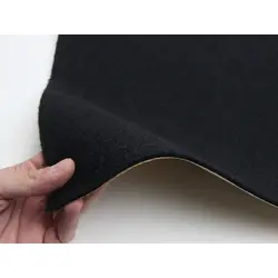 Карпет автомобільний чорний, самоклейка, товщина 3,0 мм, щільність 300г/м2, лист 140х50см