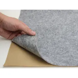Карпет автомобільний сірий, самоклейка, товщина 3,0 мм, щільність 300г/м2, лист 46х100см