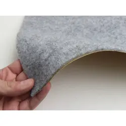 Карпет автомобільний сірий, самоклейка, товщина 3,0 мм, щільність 300г/м2, лист 70х100см