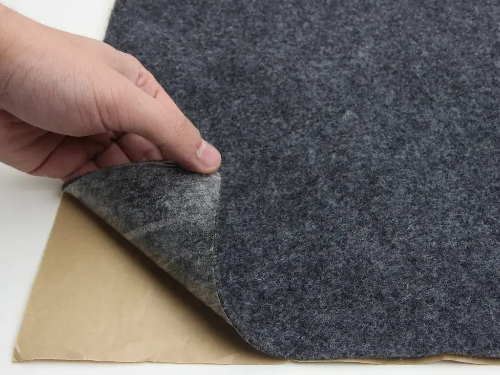 Самоклеючий Карпет 300 сірий графіт для Авто та Інших Застосувань, лист 140х100см