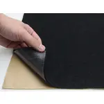 Самоклеючий Карпет 300 чорний для Авто та Інших Застосувань, лист 70х100см Мініатюра 3