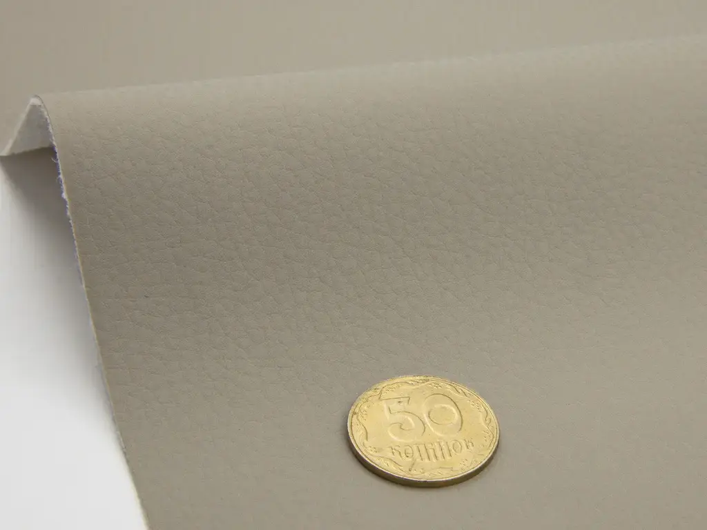 Матовий шкірзамінник Espresso E-1616, кремовий, ширина 145см