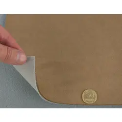 Алькантара Lycra p02 світло-коричнева, на поролоні 2мм і сітці, ширина 150см (Туреччина)