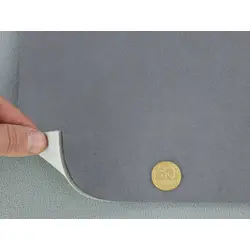 Алькантара Lycra p10 графітова, на поролоні 3мм і сітці, ширина 150см (Туреччина)