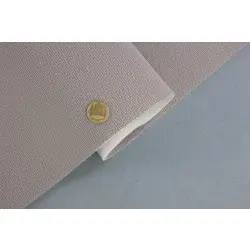 Автотканина стельова 1605 колір бежевий "Лабіринт", поролоні 3мм і сітці, ширина 160см