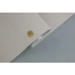 Автотканина стельова 1606 колір кремовий, поролоні 2мм і сітці, ширина 160см