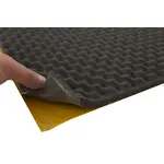 Шумопоглинаючий матеріал ACOUSTICS SoundWave L15 – самоклейкий, з латексним просоченням