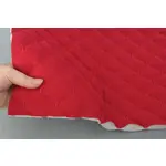 Стьобана автотканина Динаміка «Червоний Ромб з червоною ниткою» на синтепоні 7мм – преміальний оббивний матеріал Мініатюра 3