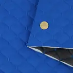 Стьобана автотканина Динаміка «Синій Ромб з синьою ниткою» на синтепоні 7мм – преміальний оббивний матеріал Мініатюра 1