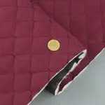 Стьобана автотканина Динаміка «Бордовий Ромб з бордовою ниткою» – преміальний оббивний матеріал Мініатюра 1