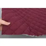 Стьобана автотканина Динаміка «Бордовий Ромб з бордовою ниткою» – преміальний оббивний матеріал Мініатюра 3