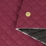 Стьобана автотканина Динаміка «Бордовий Ромб з бордовою ниткою» – преміальний оббивний матеріал Мініатюра 5