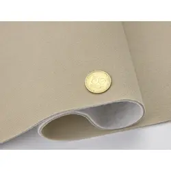 Автовелюр стельовий Alkantra A15, колір світло-бежевий, на поролоні та повсті, товщина 3мм ширина 165см, Туреччина