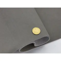 Автовелюр стельовий Alkantra A8, колір темно-коричневий, на поролоні та повсті, товщина 3мм ширина 165см, Туреччина