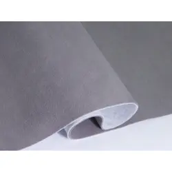 Автовелюр стельовий Alkantra A11, колір сірий з відтінком на поролоні та повсті, товщина 2мм ширина 167см, Туреччина