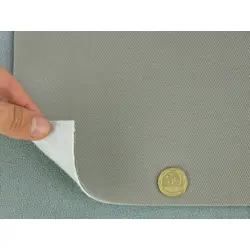 Автотканина стельова Y-174, колір темно-сірий, на поролоні та повсті, товщина 2мм, ширина 168см, Туреччина