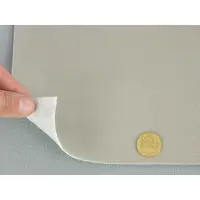 Автотканина стельова Y-176, колір сірий (теплий відтінок), на поролоні та повсті, товщина 2мм, ширина 168см, Туреччина