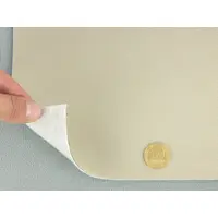 Автотканина стельова Y-177, колір молочний, на поролоні та повсті, товщина 2мм, ширина 168см, Туреччина