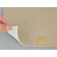 Автотканина стельова Y-178, колір світло-бежевий, на поролоні та повсті, товщина 2мм, ширина 168см, Туреччина