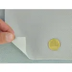 Автотканина сіра P-83-bo без основи для перетяжки пластикових деталей Мініатюра 3