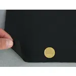 Автотканина чорна P-91-bo без основи для перетяжки пластикових деталей Мініатюра 3