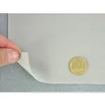 Автотканина сіра D-48-bo без основи для перетяжки пластикових деталей Мініатюра 3