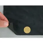 Автотканина чорна Антара SU-101-bo без основи для перетяжки пластикових деталей Мініатюра 3