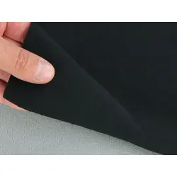 Автовелюр S-37-bo чорний, без основи для перетяжки пластикових деталей, ширина 1.70 м Туреччина