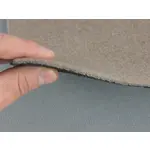 Темно-бежевий авто ковролін Dekor-BG на твердій основі Мініатюра 2