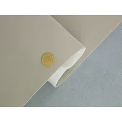 Автотканина стельова Lacoste L-60, колір світло-сірий, на поролоні та повсті, товщина 2мм, ширина 165см, Туреччина