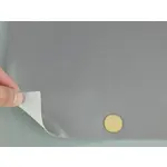 Сірий глянцевий шкірозамінник "MARGO" — для оббивки меблів, ширина 140 см Мініатюра 1