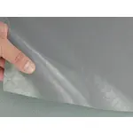 Сірий глянцевий шкірозамінник "MARGO" — для оббивки меблів, ширина 140 см Мініатюра 3