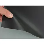 Чорний напівглянцевий шкірозамінник "SIROKO" — для оббивки меблів, ширина 140 см Мініатюра 3