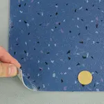 Автолінолеум синій (Мозаїка), ширина 2.0 м, лінолеум автомобільний Туреччина Мініатюра 4