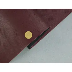 Термовініл бордовий TK-29n псевдо-перфорований на каучуковій основі, для перетяжки керма, дверних карт, ширина 140см