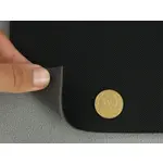 Стельова автотканина 1228 чорна, оригінал на поролоні 2 мм (ширина 170 см) Мініатюра 3