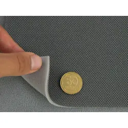 Автотканина стельова 1553 оригінальна, колір мокрий асфальт, на поролоні, товщина 3мм ширина 150см