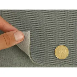 Автотканина стельова сітчаста ARES-205, колір мокрий асфальт, на поролоні 3мм з сіткою, ширина 1.73 м, Туреччина