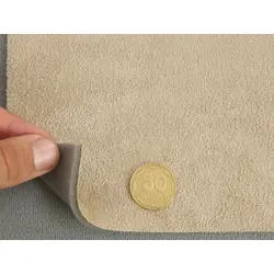 Автовелюр Антара, колір бежевий, на поролоні, товщина 4мм, ширина 150см, Туреччина