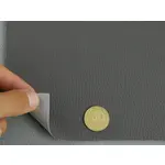 Шкірзам С-02, графітовий, ширина 1.39 м – елегантний та практичний матеріал для меблів Мініатюра 1