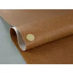 Шкірзам Н-E5, коньяк, ширина 1.40 м – елегантний та практичний матеріал для меблів Мініатюра 2