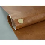 ШкірзамТібет Н-TIB, коньяк, ширина 1.40 м – елегантний та практичний матеріал для меблів Мініатюра 2