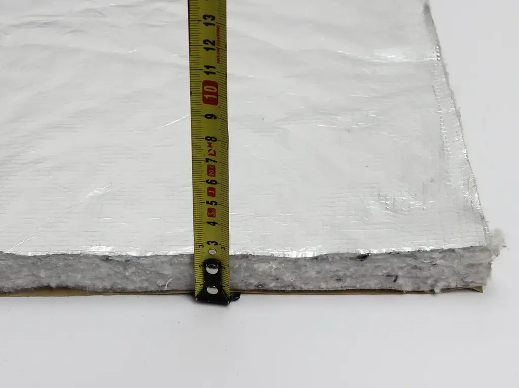 Шумоізоляція VOF-30K, 100×50см з фольгою та повстю – ефективне шумопоглинання та вологостійкість