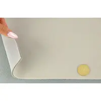 Автотканина стельова Lacost D58, колір світло-сірий на поролоні, товщина 4мм, ширина 170см, Туреччина